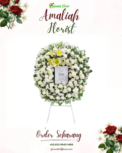 Krans Bunga Duka Cita bintaro